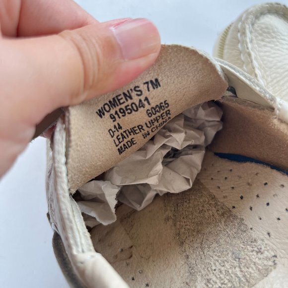 Sperry Authentic Original Ice Beige‎ Leather 919504 - Picture 4 of 7